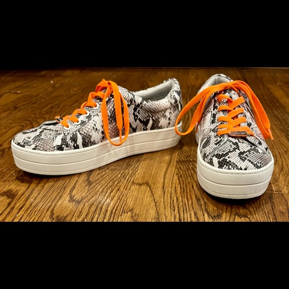 J Slides Snake Print Sneakers - Picture 2 of 5